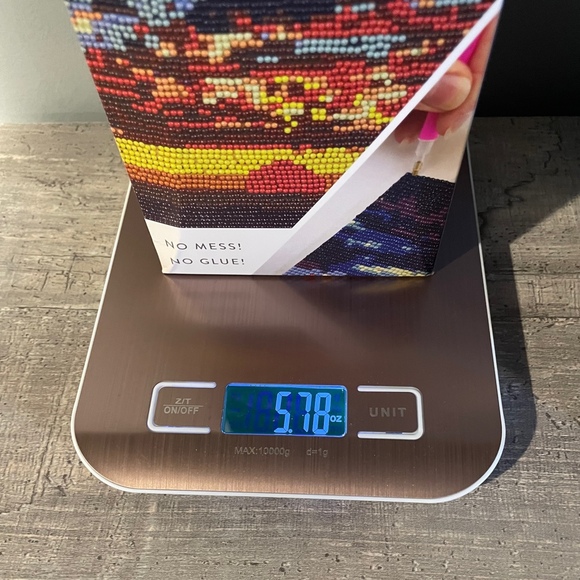 Mindful Gemstone Art Kit Sunset Stress Relieving Kids Adults Mess Free - Picture 8 of 8